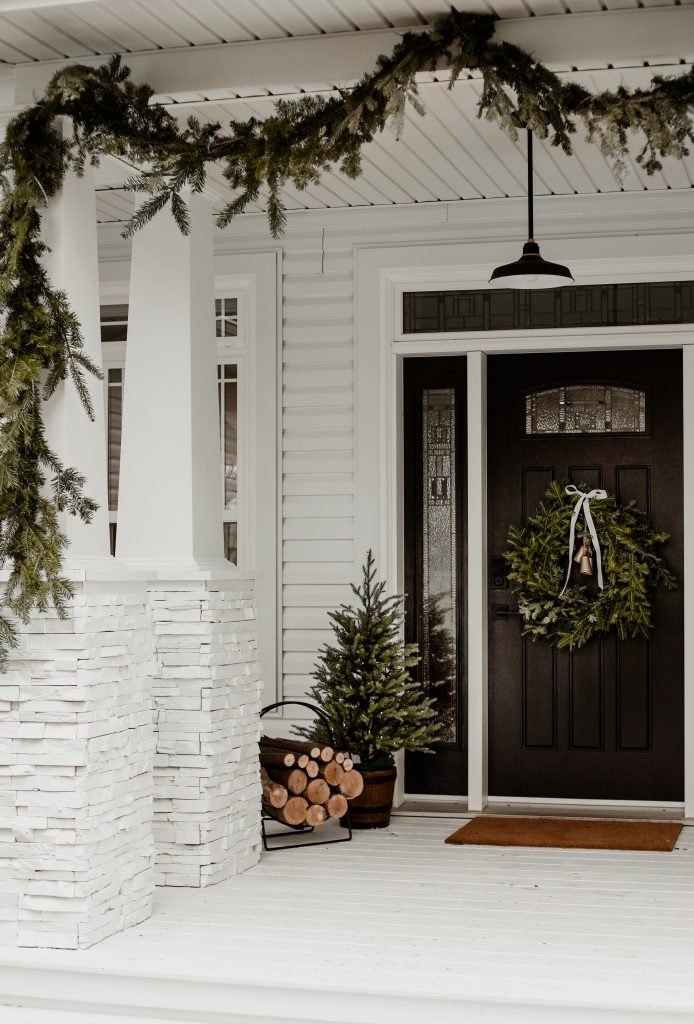Classic Holiday Front Porch - Amy E Peters
