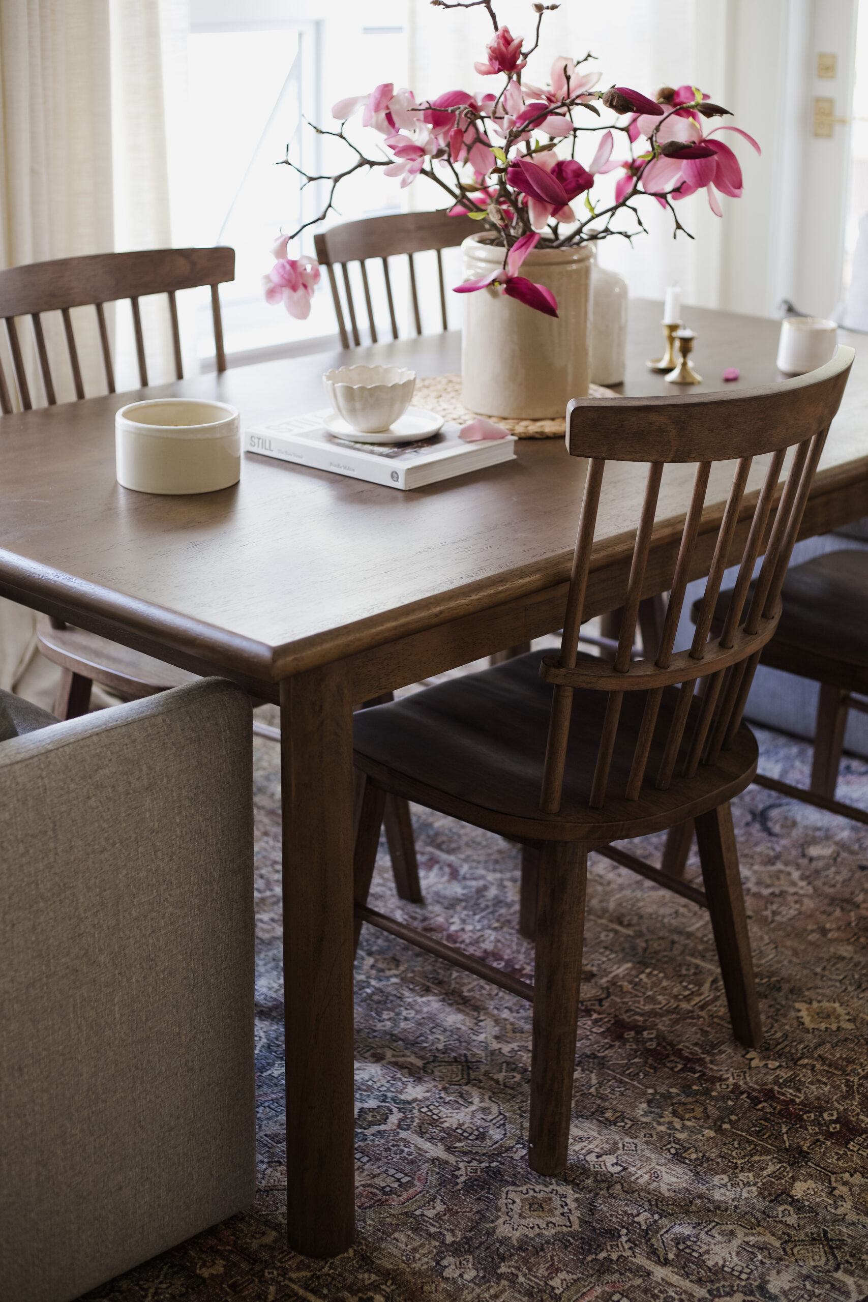 Our Kitchen Dining Nook with Urban Barn - Amy E Peters